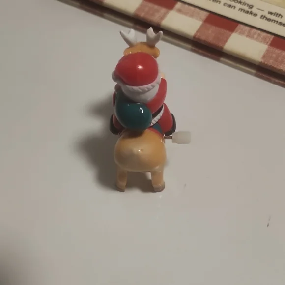 Santa Riding Reindeer Holiday Decor - Picture 5 of 5